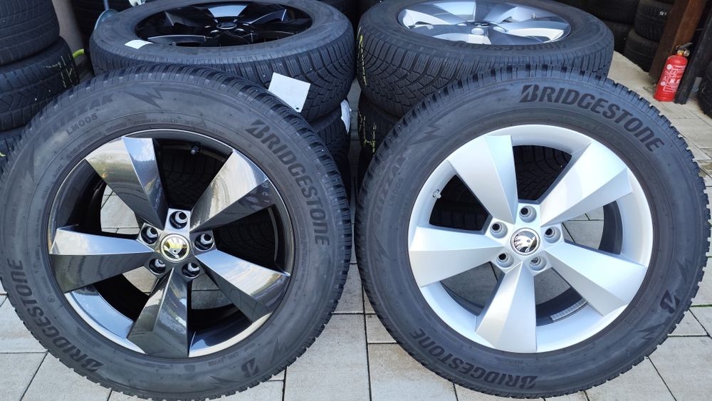 Jante skoda kodiaq karoq 215/65/17 bridgestone 2024
