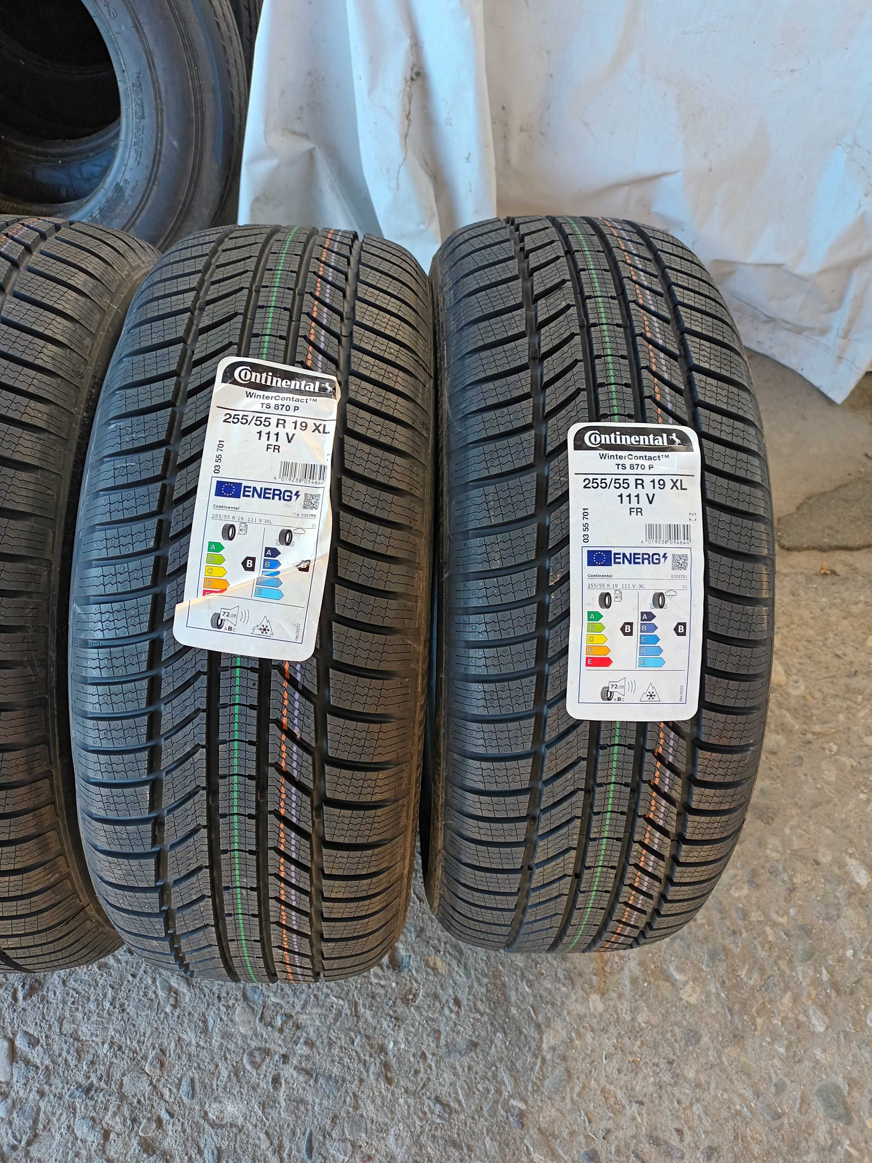 4 Нови зимни гуми 255/55 R19 Continental WinterCont TS870P 111V M+S XL