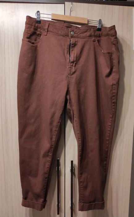 Нови! Дамски дънки 4XL супер еластични, ханш от 140-160 см