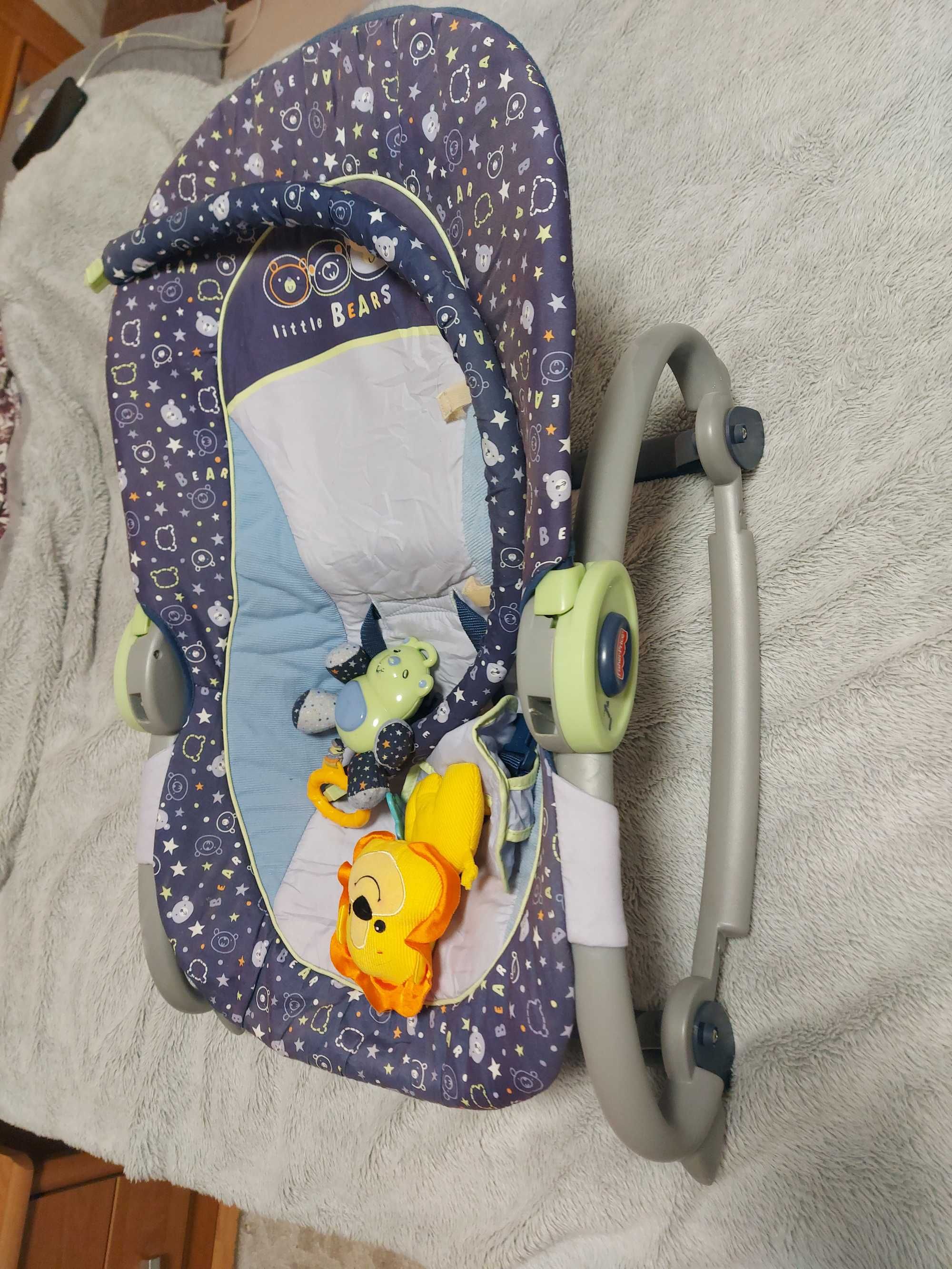 шезлонг fisher price