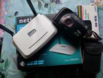 router wireless netis +aparat foto model vechi