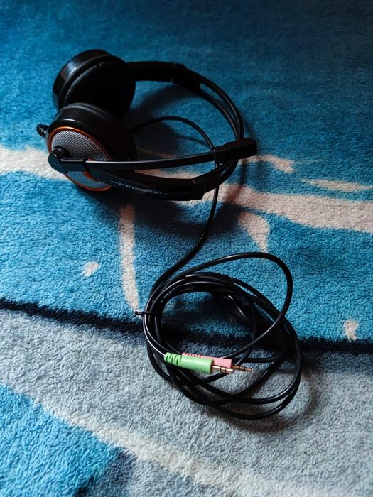 Căști cu microfon media-tech