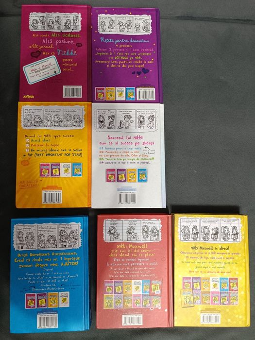 Însemnările unei puștoaice vol 1-7