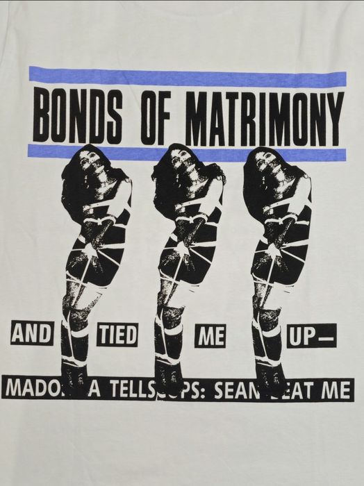 Tricou Bonds Of Matrimony Madonna Enfants Riches Deprimes (L)