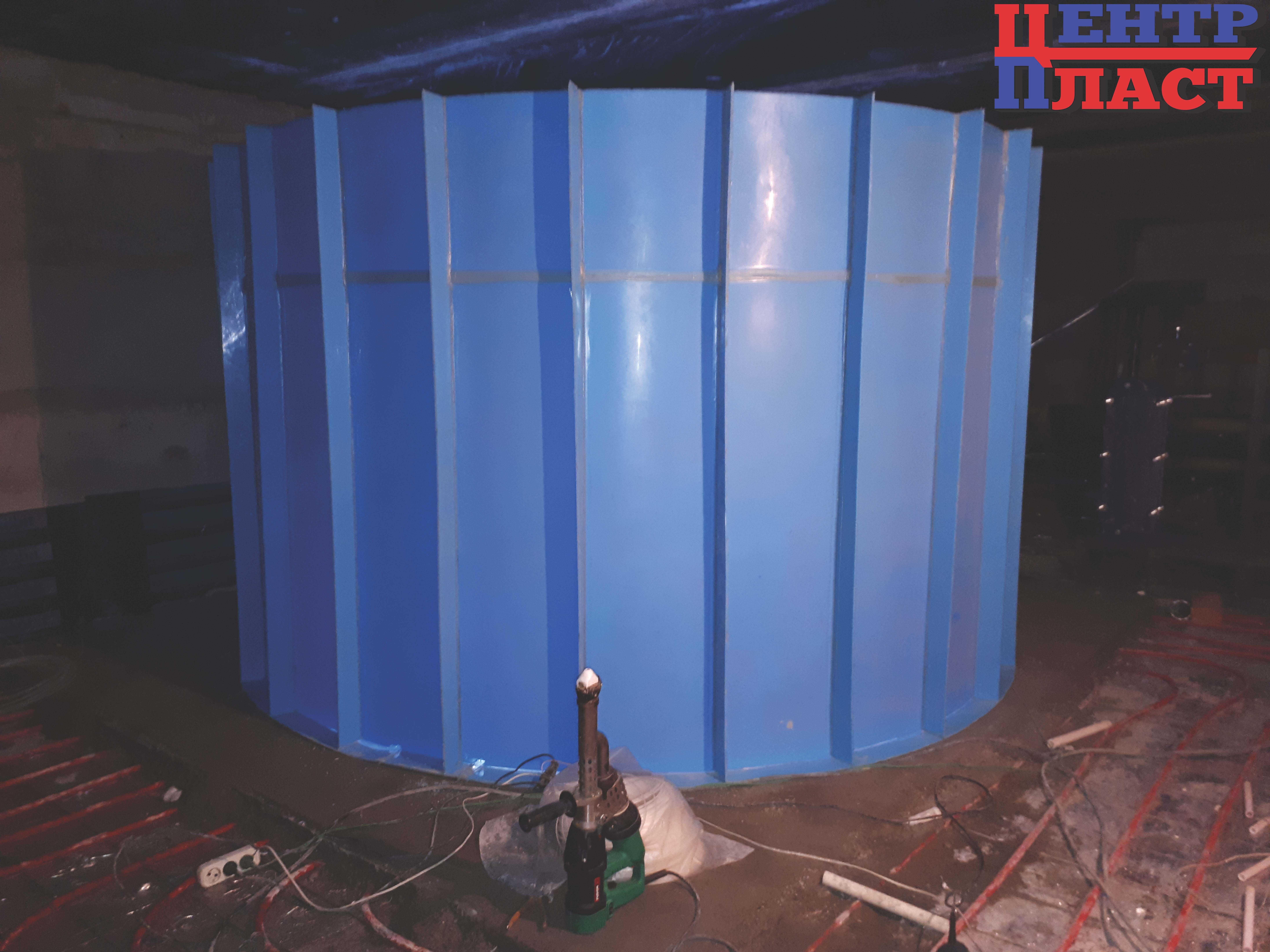 Бассейн круглый 1200Х300