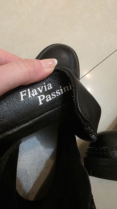Ghete piele naturala 37.5 Flavia Passini