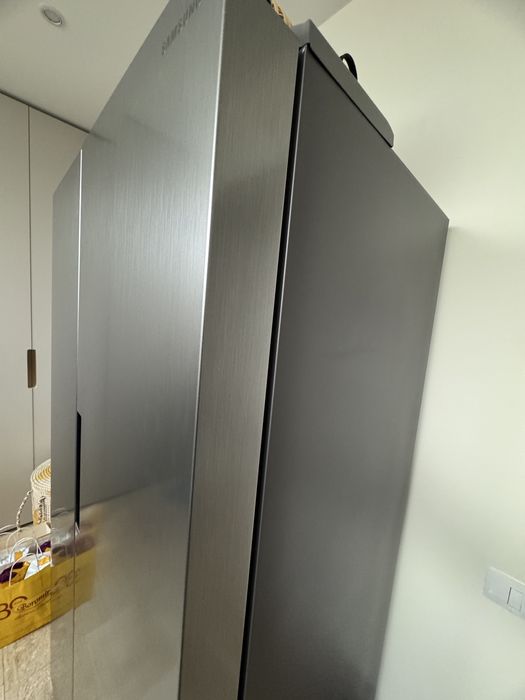 Vand  Combina frigorifica samsung no frost din inox, noua