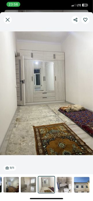 Yengi kadastrli 2-honalik 50m2 dom sotiladi 33300$ tayyor yashaladigan