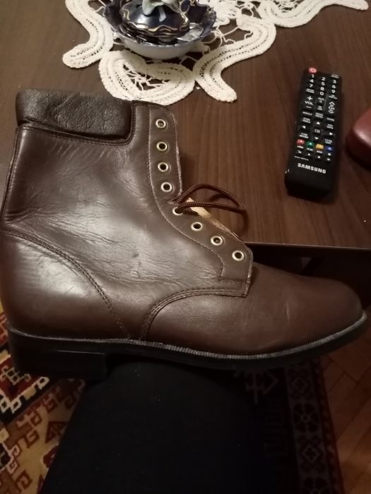 Ghete din piele pentru bărbați