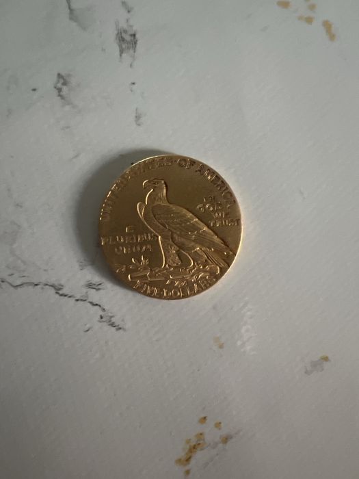 Moneda de aur 5$ an 1911