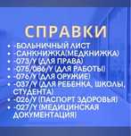 Справки паспорт здоровья больничный лист