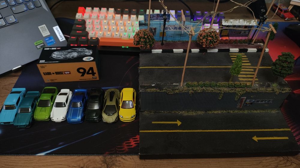 Диорама и коллегиальные машинки.