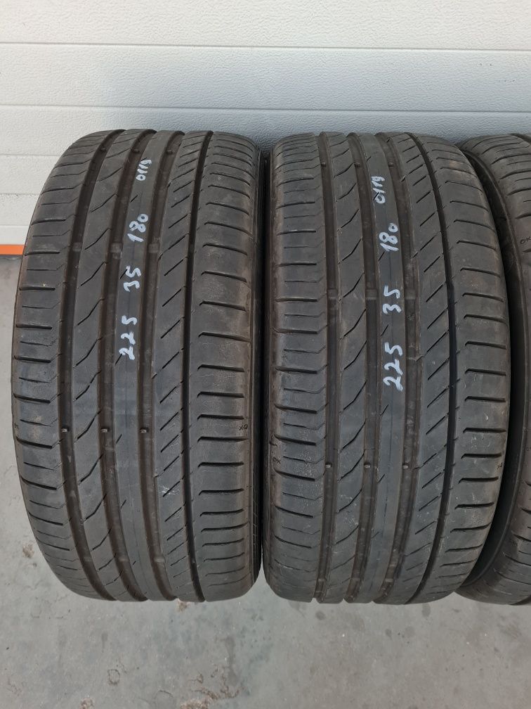 Летни гуми 4 броя CONTINENTAL ContiSportContact5 225 35 R18 дот 0119