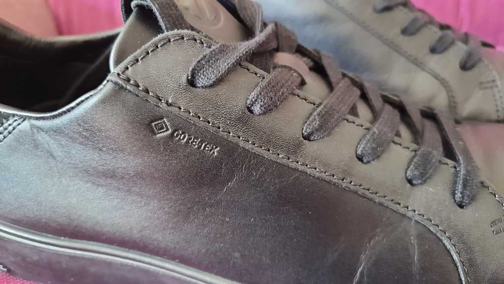 Pantofi sport piele naturala ECCO Street Tray M goretex gtx marimea 43