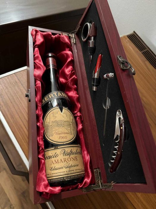 Vin colectie Bertani Recioto Valpolicella Classico Superiore 1960