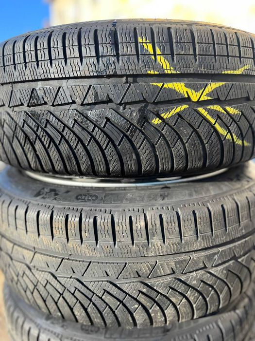 Зимни гуми 225 45 18 Michelin Pilot Alpin грайфер 6 и 5.5мм DOT 3517