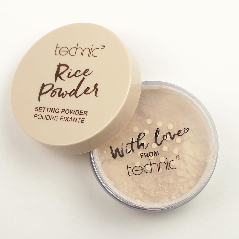Pudra fixare machiaj Technic Rice Powder Setting Powder