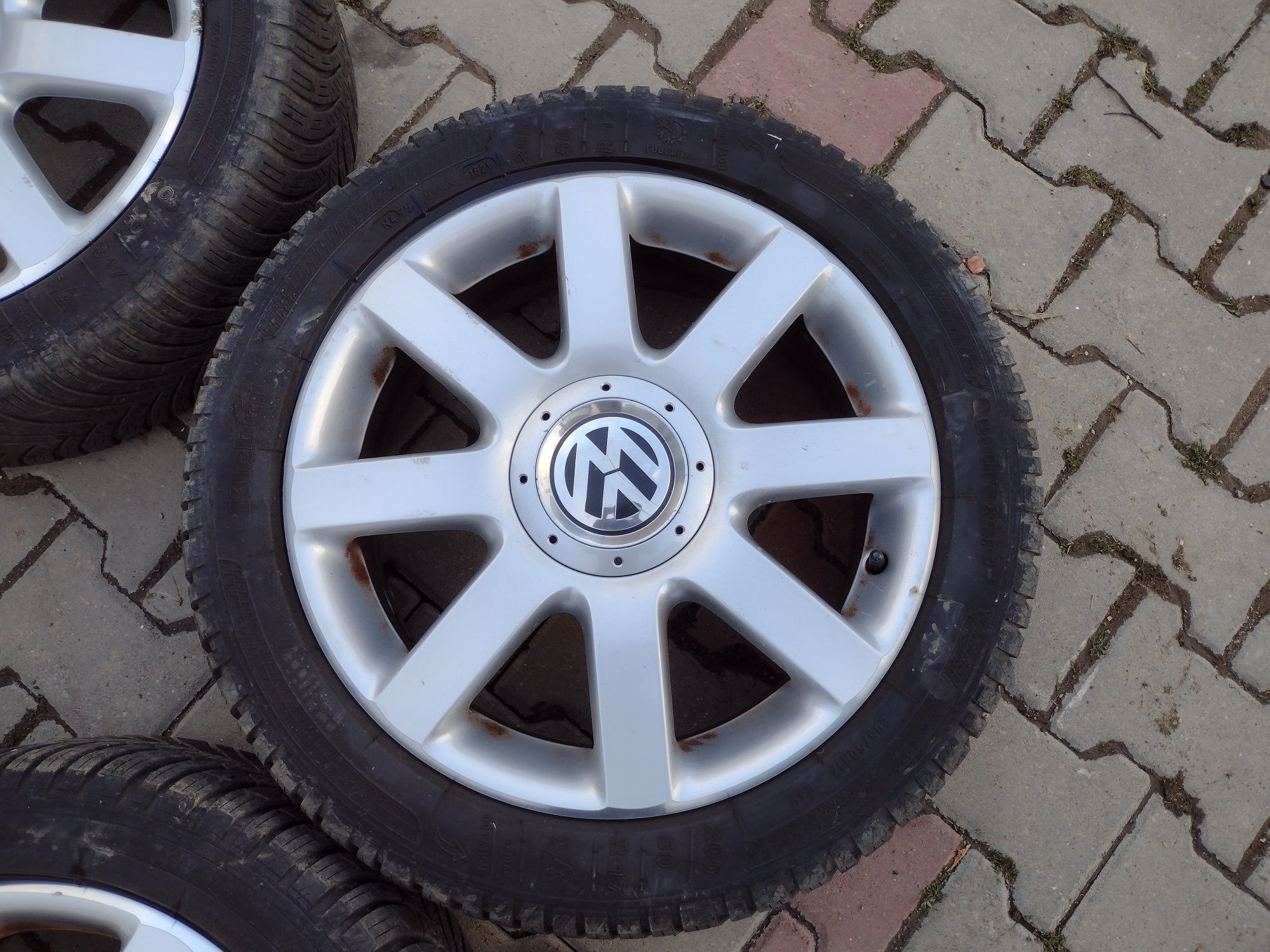 Jante Aluminiu VW R 17 caucicuri 205/50 r17