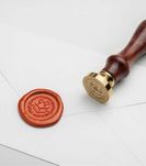 Изготовление CУРГУЧНАЯ ПЕЧАТЬ Восковая Сургуный Штамп из латуни