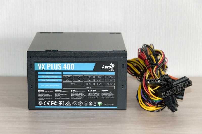 Блок питания ПК 400w 6 пин