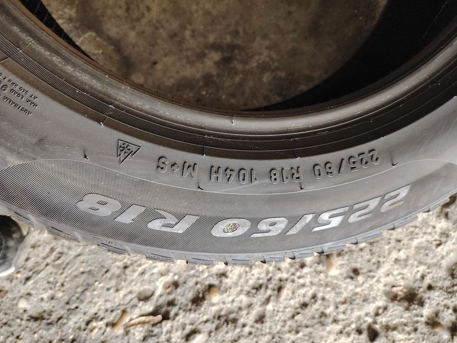 225/60 R18 Pirelli Sottozero Winter M+S RSC Runflat cu buză