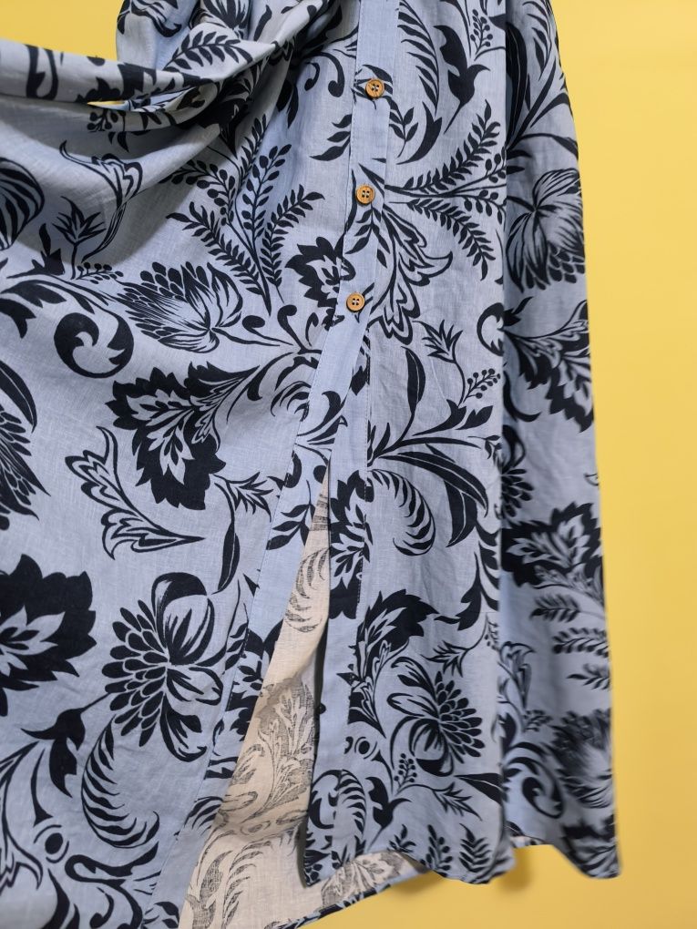 Rochie nouă, midi, în +vâscoză, Zara L, S
