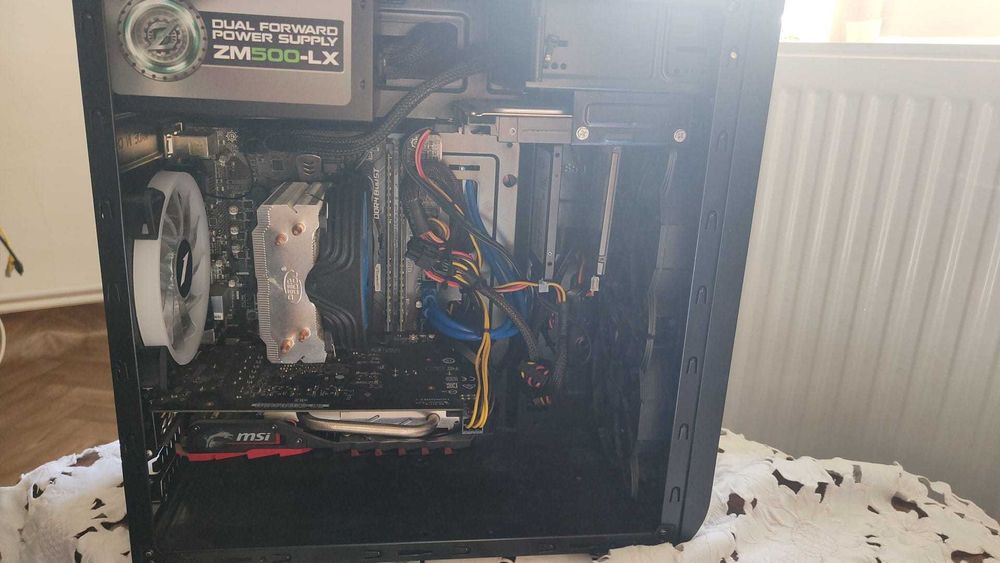 Calculator  Monitor 27Intel i5 Msi,32 GB RAM RGB, Video Msi 4GB cu TPM