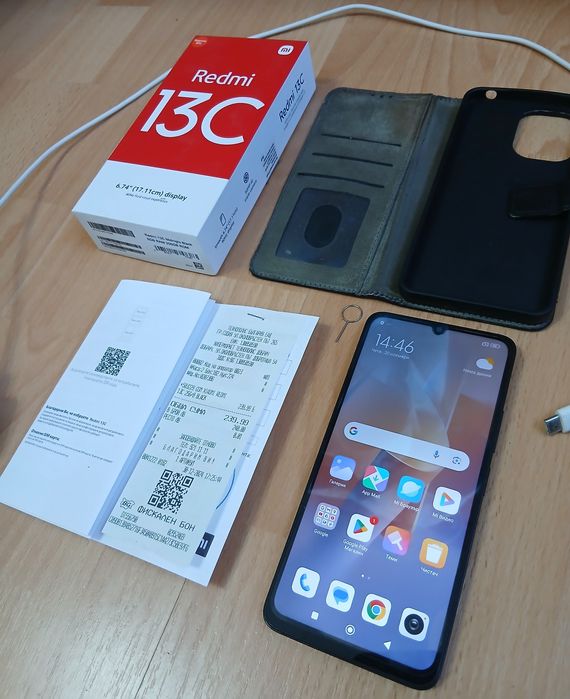 Xiaomi Redmi 13C 8GB RAM 256GB в гаранция с зарядно
