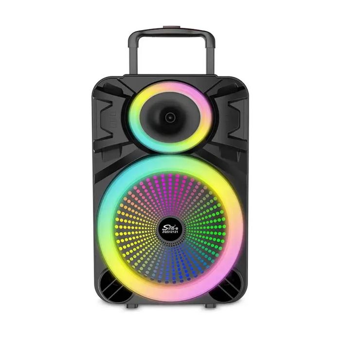 портативная беспроводная колонка-тележка SX-1204
КАРАОКЕ ПЕВЕЦ
Особенн