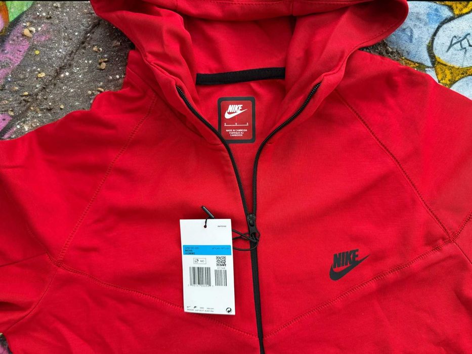 Trening Nike Tech Fleece Red - Trening Fete Baieti Set Complet