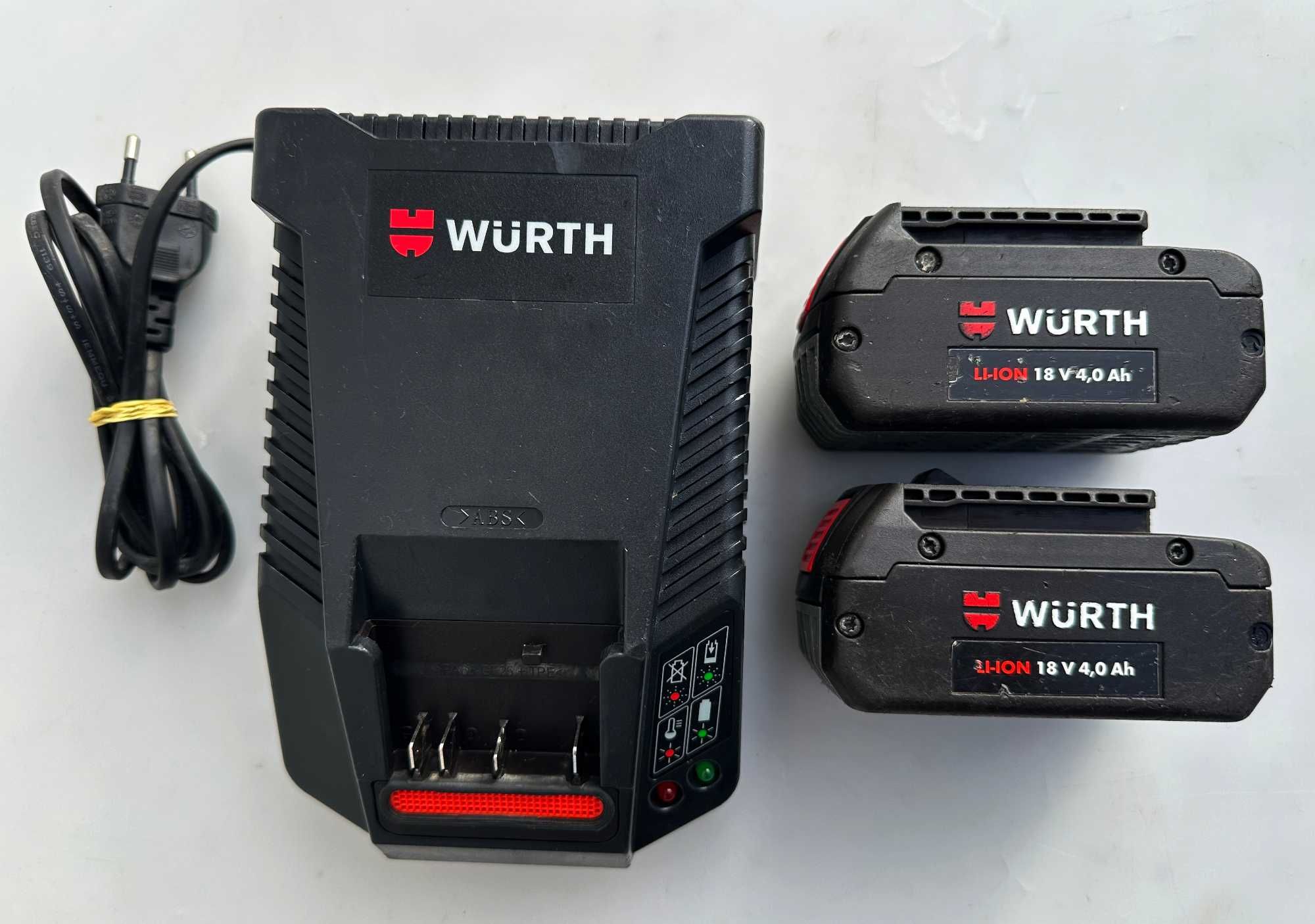 Wurth H 18-MA Compact - Безчетков перфоратор 2x18V 4.0Ah