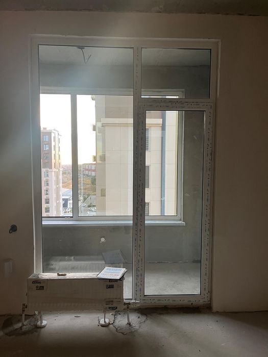 Новая витражная перегородка продается, раһмеры 1,85/2,80