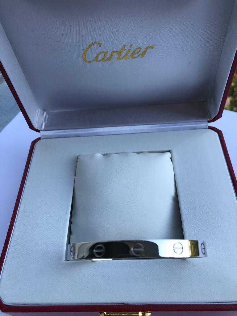 Brățară Cartier LOVE 21 White Gold 18K