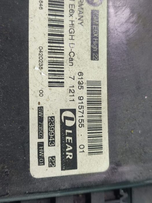 Calculator confort 61359157155-01 BMW Seria 5 E60/E61 [facelift] [200
