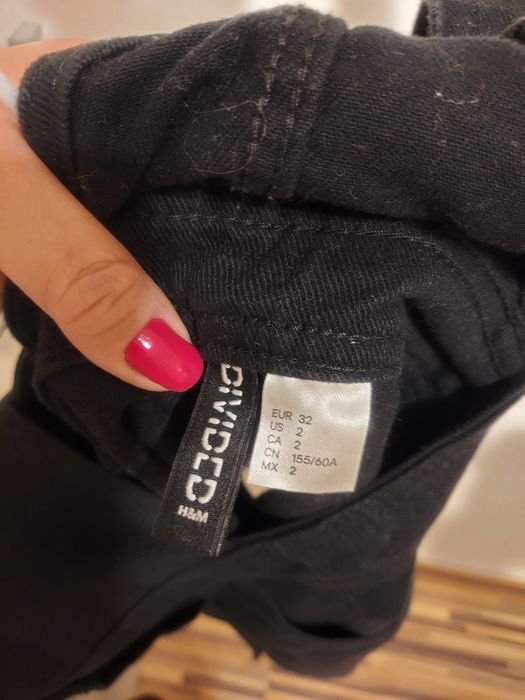 Sarafan in A, denim negru