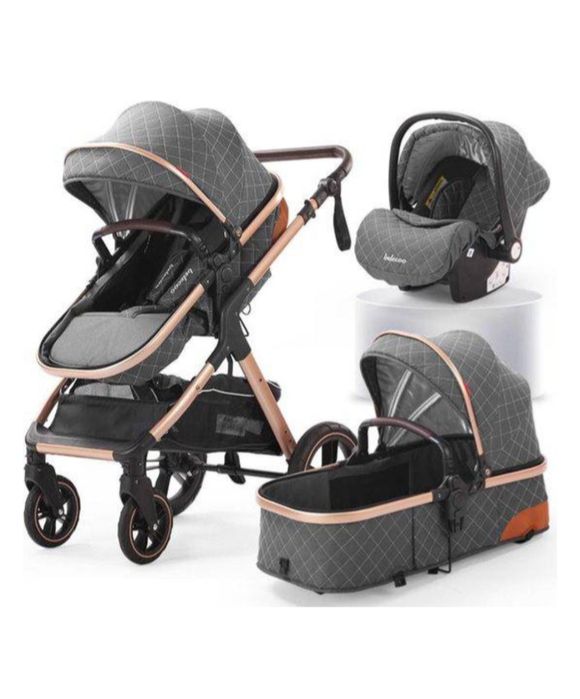 Детская коляска с люлькай