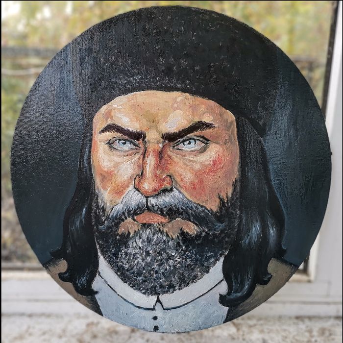 Портрет на Вълчан Войвода 40x40 см