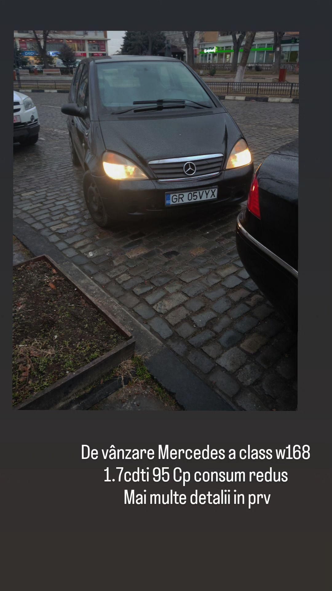 Vand Mercedes a class w168