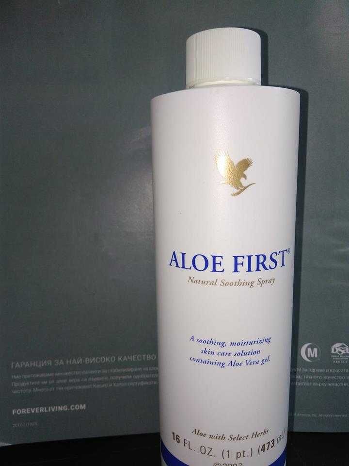 Aloe First - Успокояващ алое спрей - Алое Фърст - Форевър Ливинг