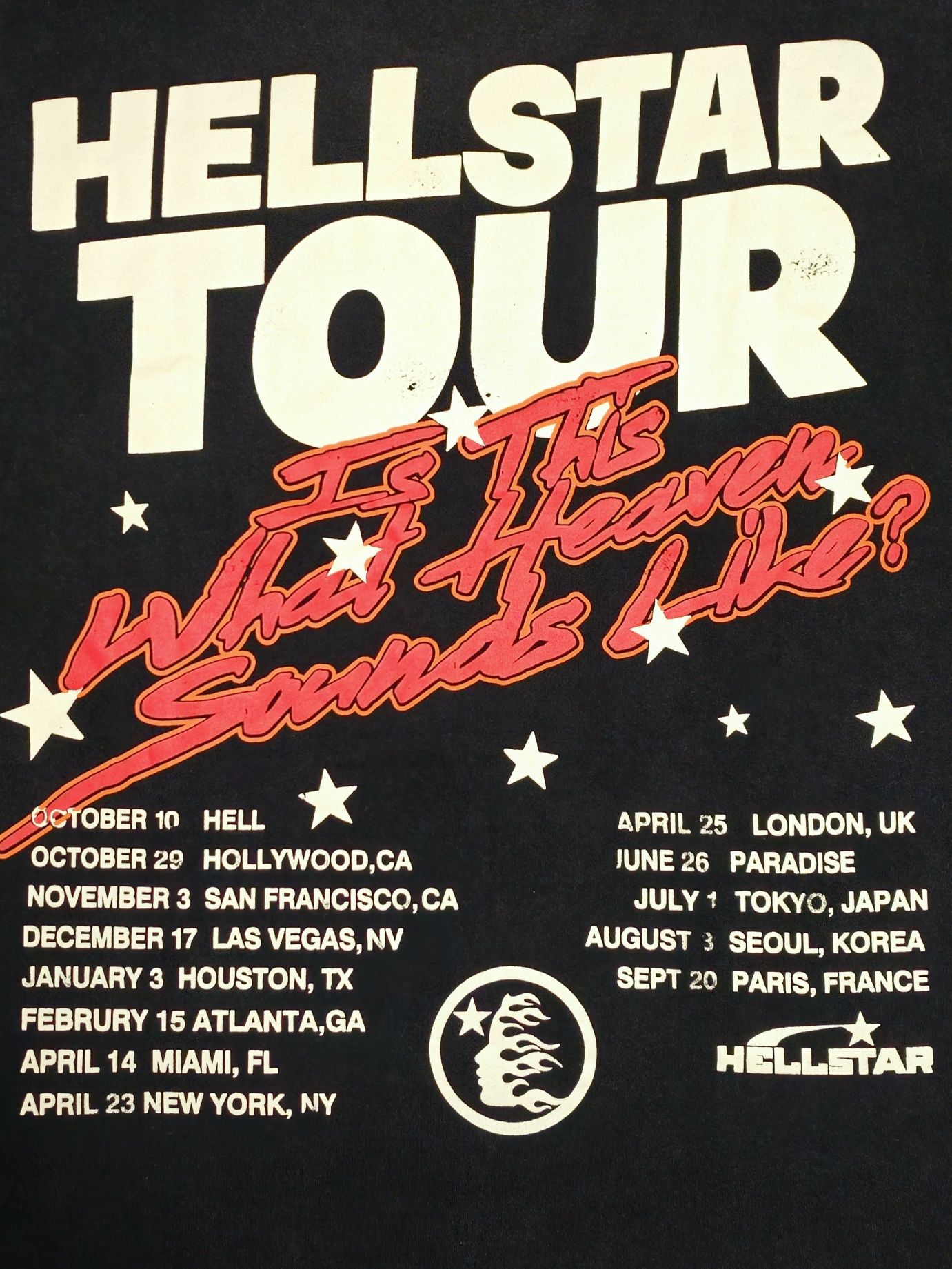 Tricou Hellstar Tour Path To Paradise (L)