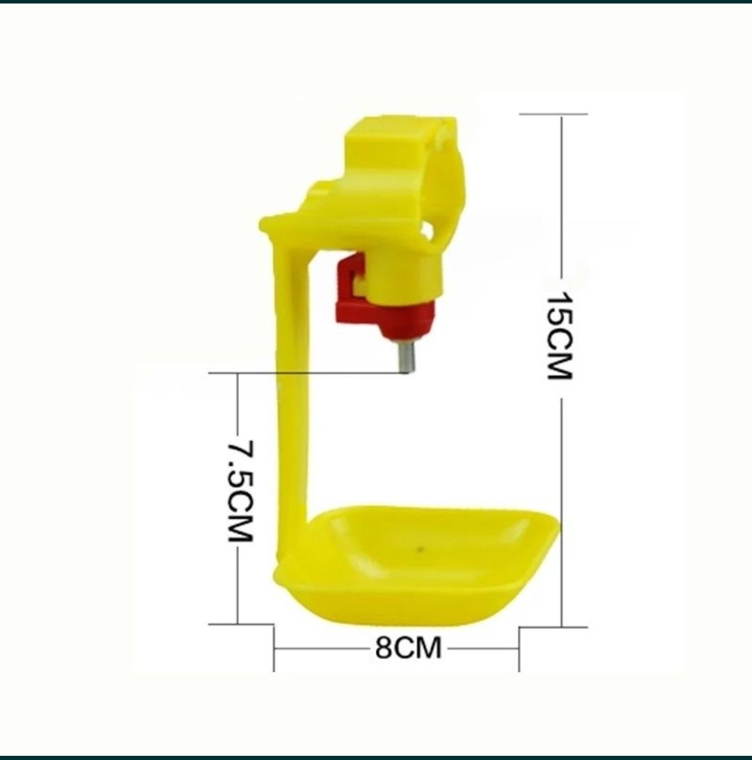 Ниппельная поилка одинарный для кур бройлер несушка цыплят птицы