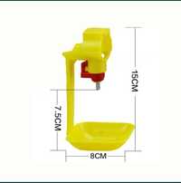 Ниппельная поилка одинарный для кур бройлер несушка цыплят птицы