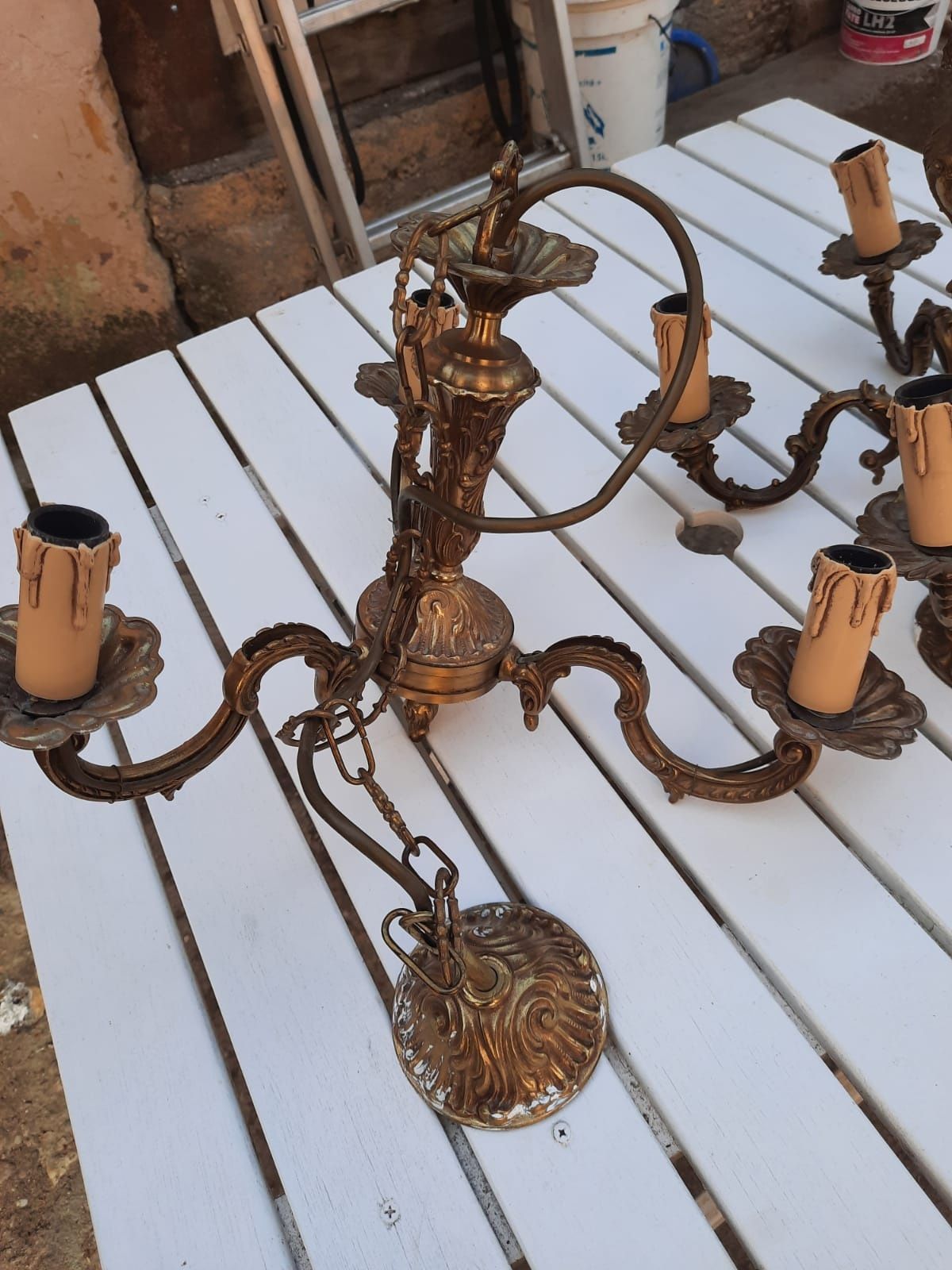 Lustre bronz vintage