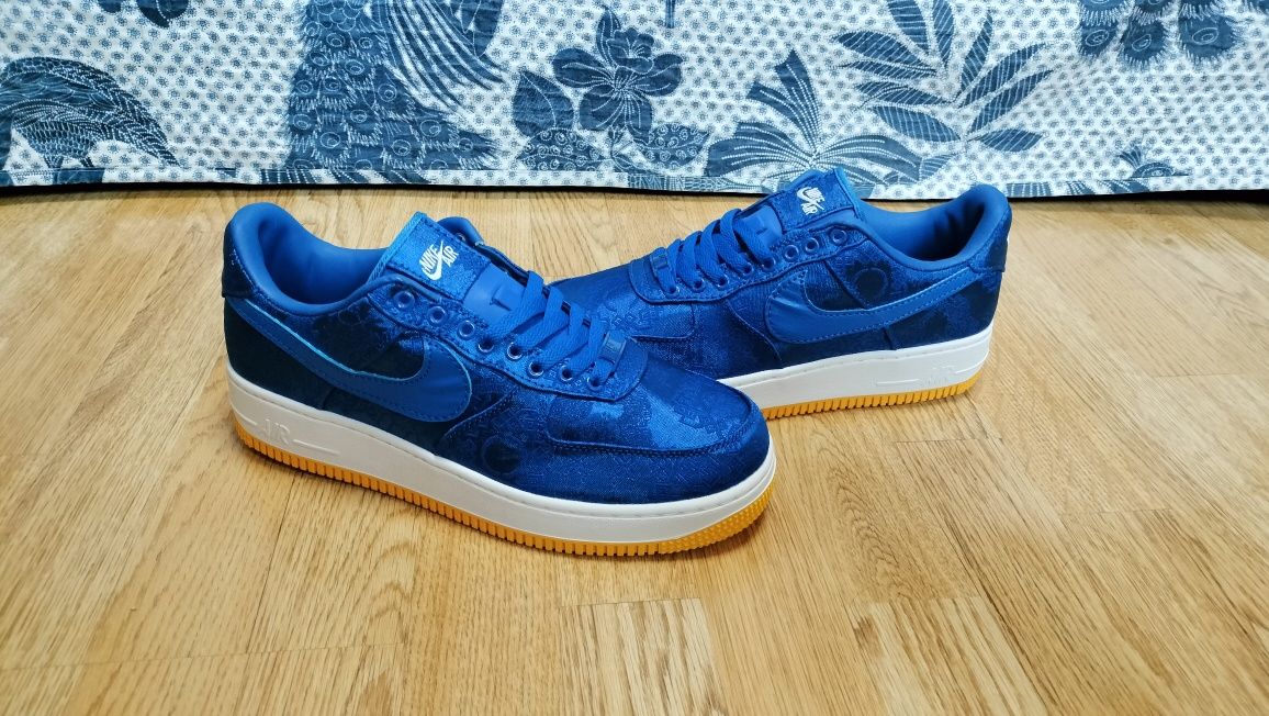 Af1 blue Fragment x CLOT