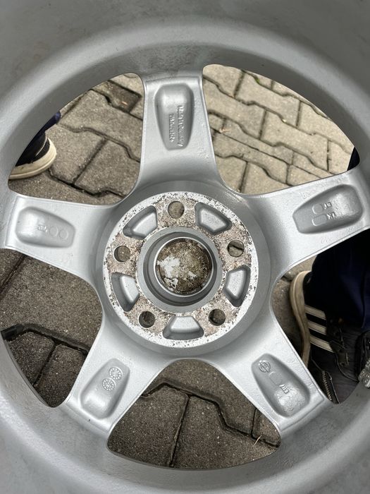 Jante 5x112mm, anvelope iarna, 235/45 R17, VW Audi Seat Skoda Mercedes
