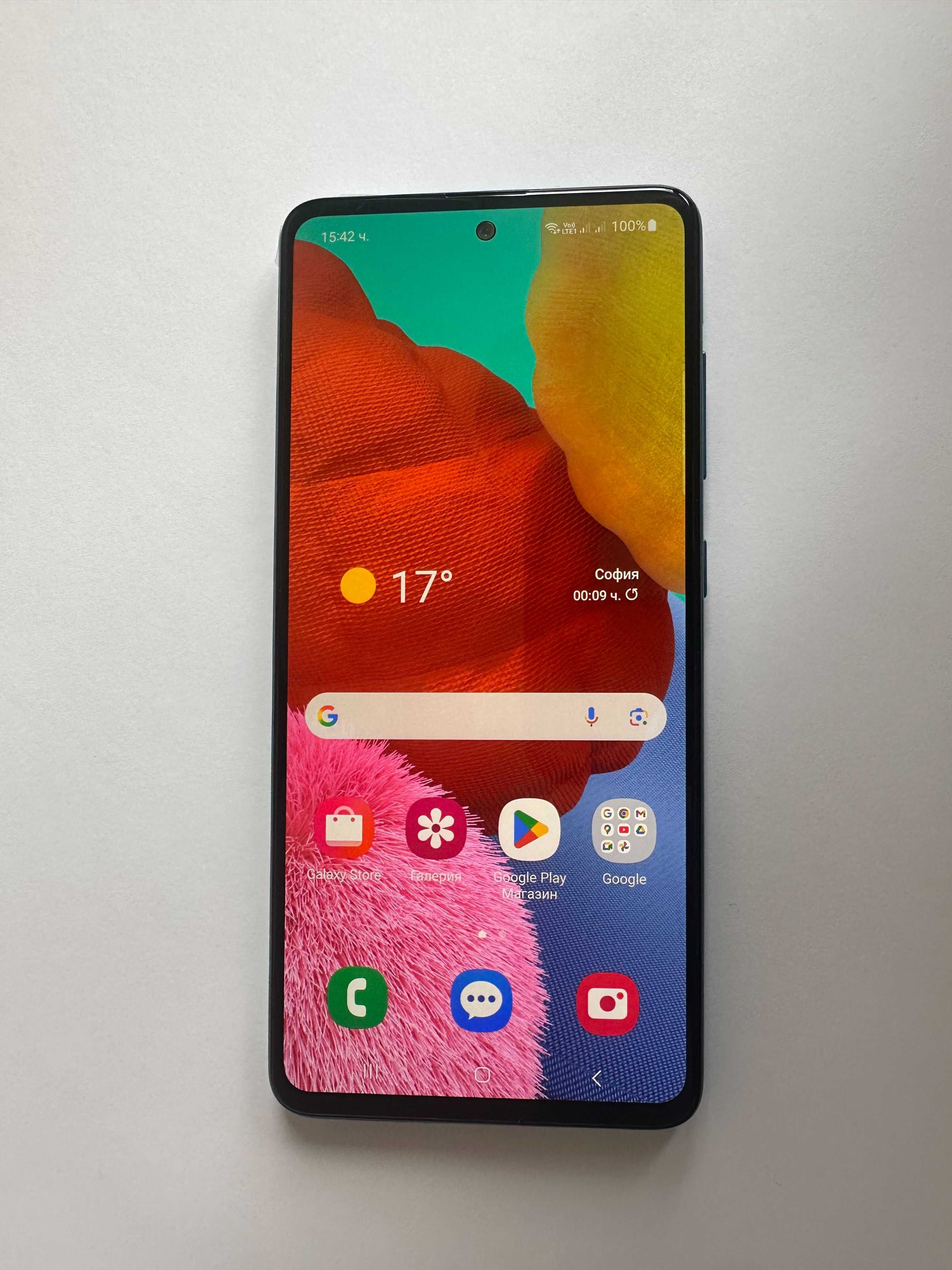 КАТО НОВ !!! Samsung Galaxy A51 - 128GB - Две SIM карти - Отключен