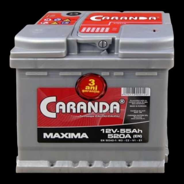 Baterie Auto Caranda Maxima 55Ah 520A