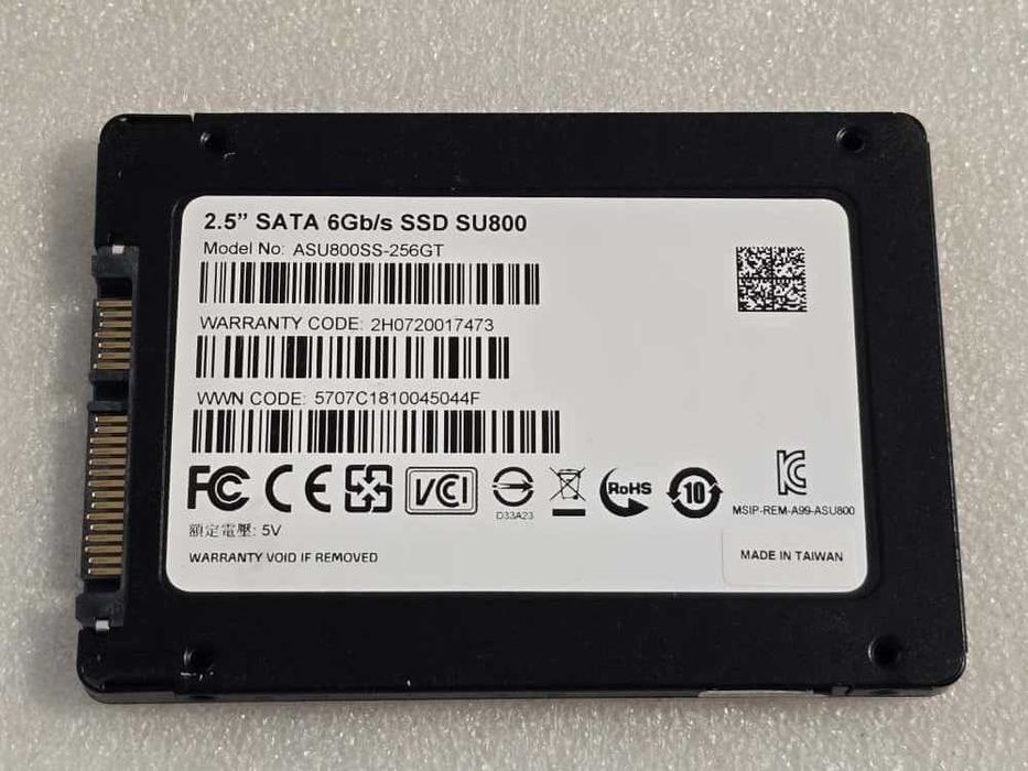 Solid State Drive (SSD) ADATA Ultimate SU800, 256GB, 2.5", SATA III
