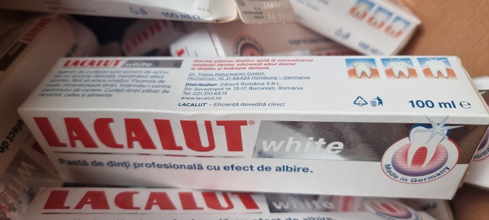 Pasta de dinți Lacalut 100ml White