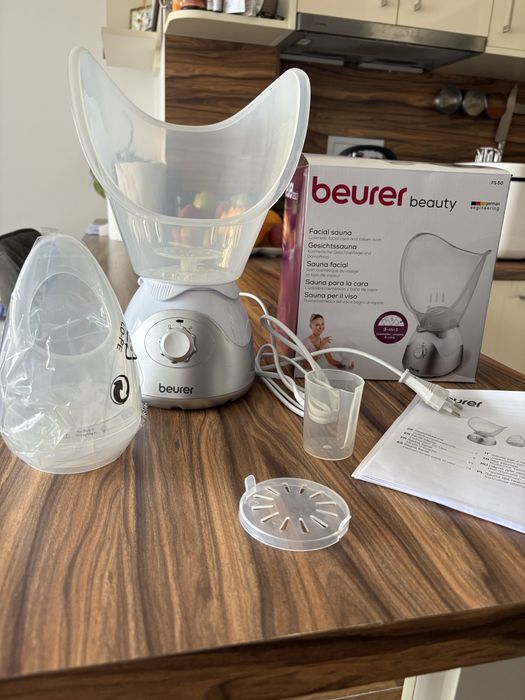 Уред за почистване на лице с пара Beurer
